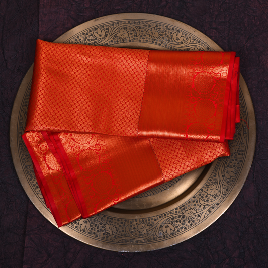 Red Kanjivaram Silk Saree