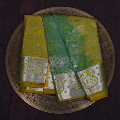 Green Kanjivaram Silk Saree