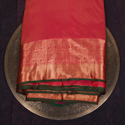 Rani Kanjivaram Pure Silk Saree