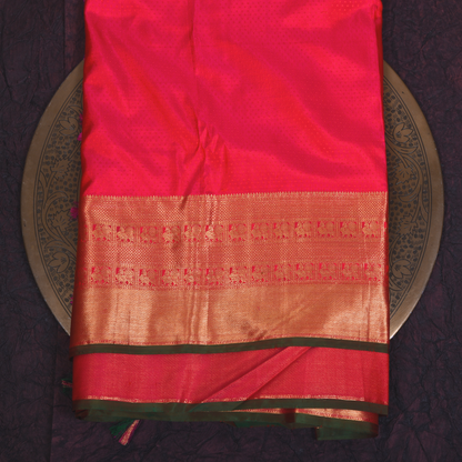 Rani Kanjivaram Pure Silk Saree