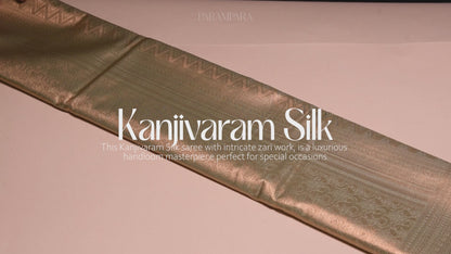 Pista Green Kanjivaram Zari Warp Designer Handloom Silk Saree